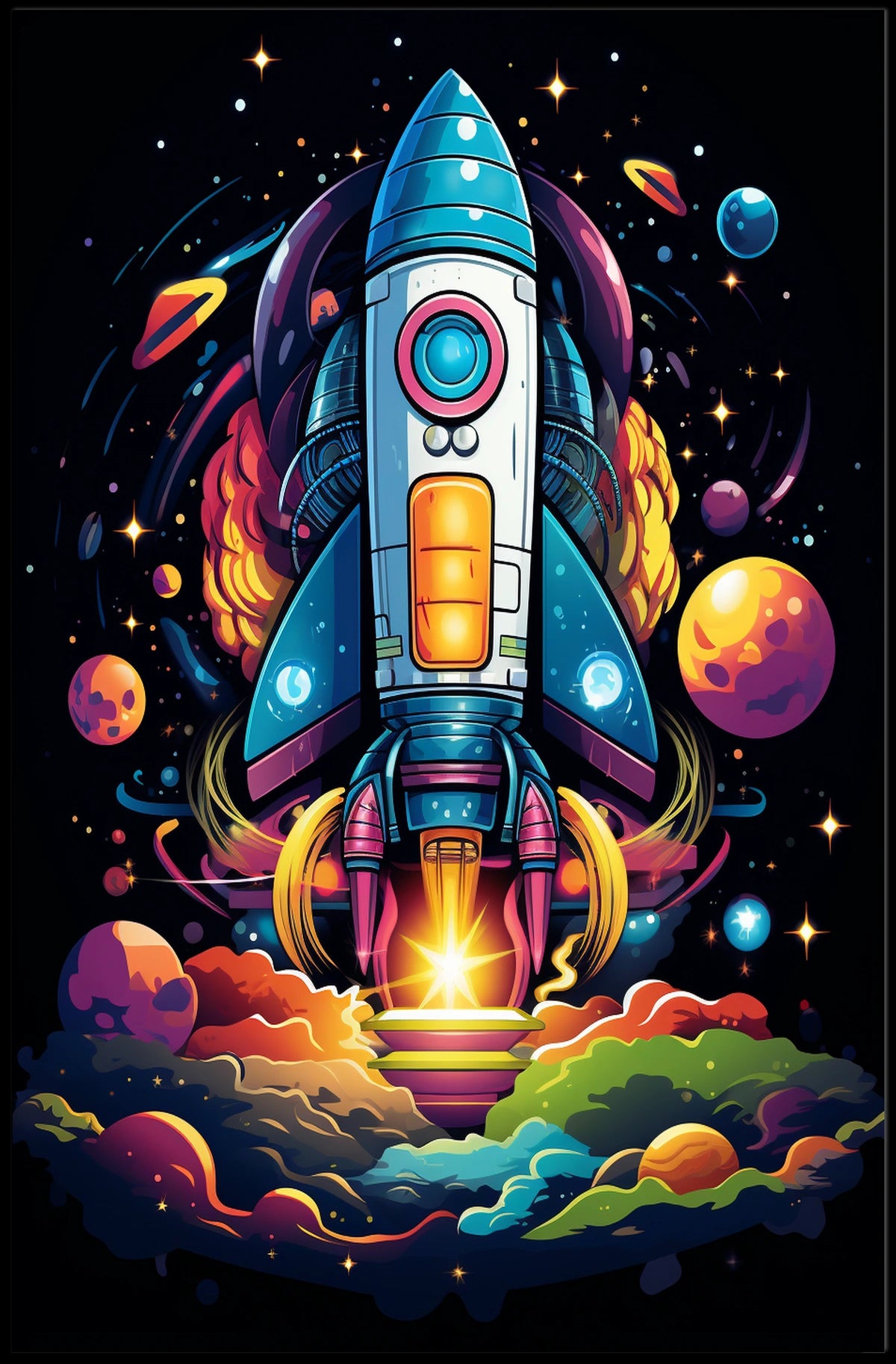 Cosmic Journey Poster