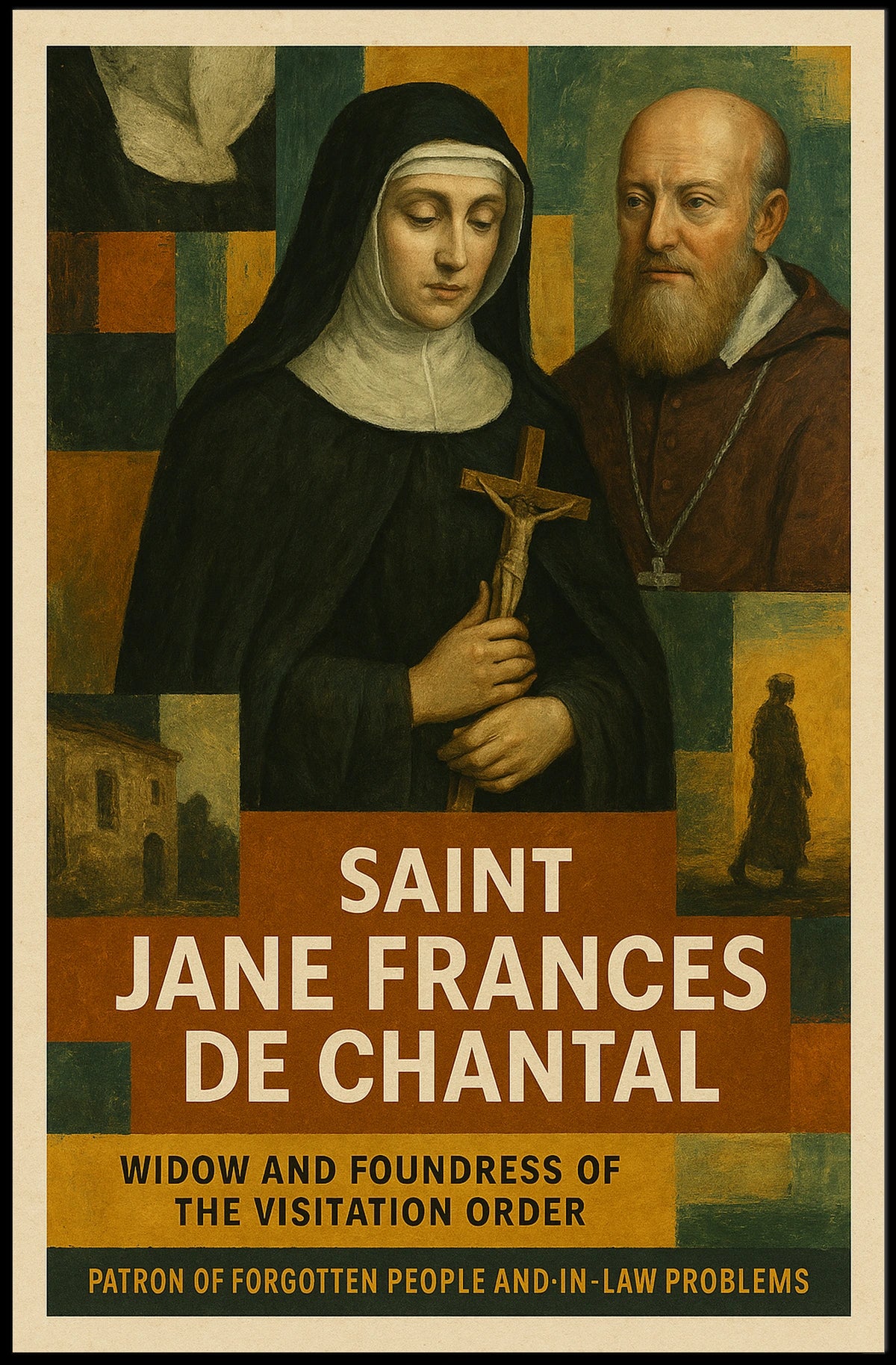 Saint Jane Frances De Chantal Poster