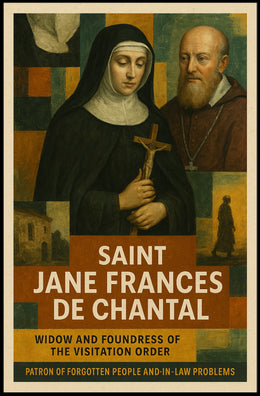 Saint Jane Frances De Chantal Poster