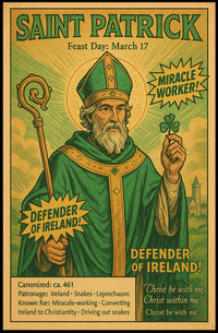 Saint Patrick – Defender of Ireland Poster PosterGoat