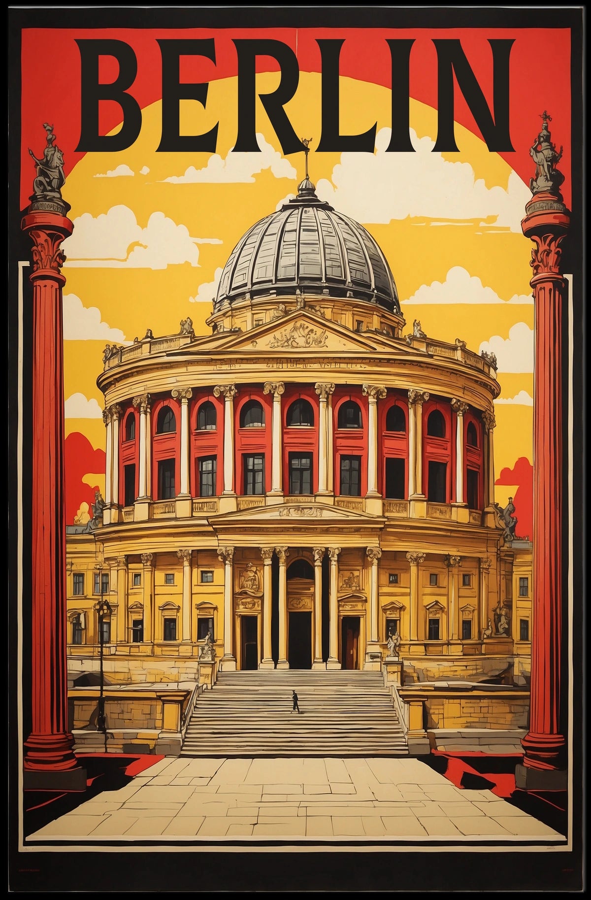 Berlin Architectural Poster