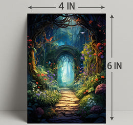 Enchanted Garden Pathway Poster