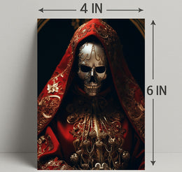 The Enigmatic Masked Figure Poster PosterGoat