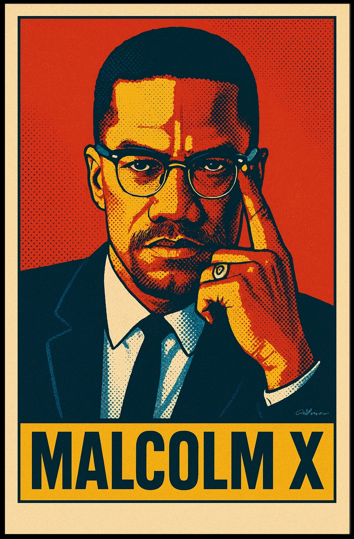 Malcolm X Poster