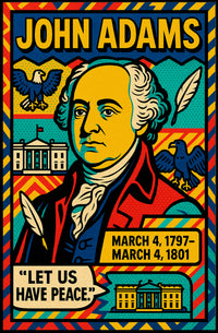 John Adams 2nd President Poster PosterGoat