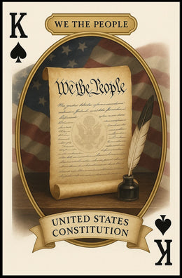 We The People Constitution Poster