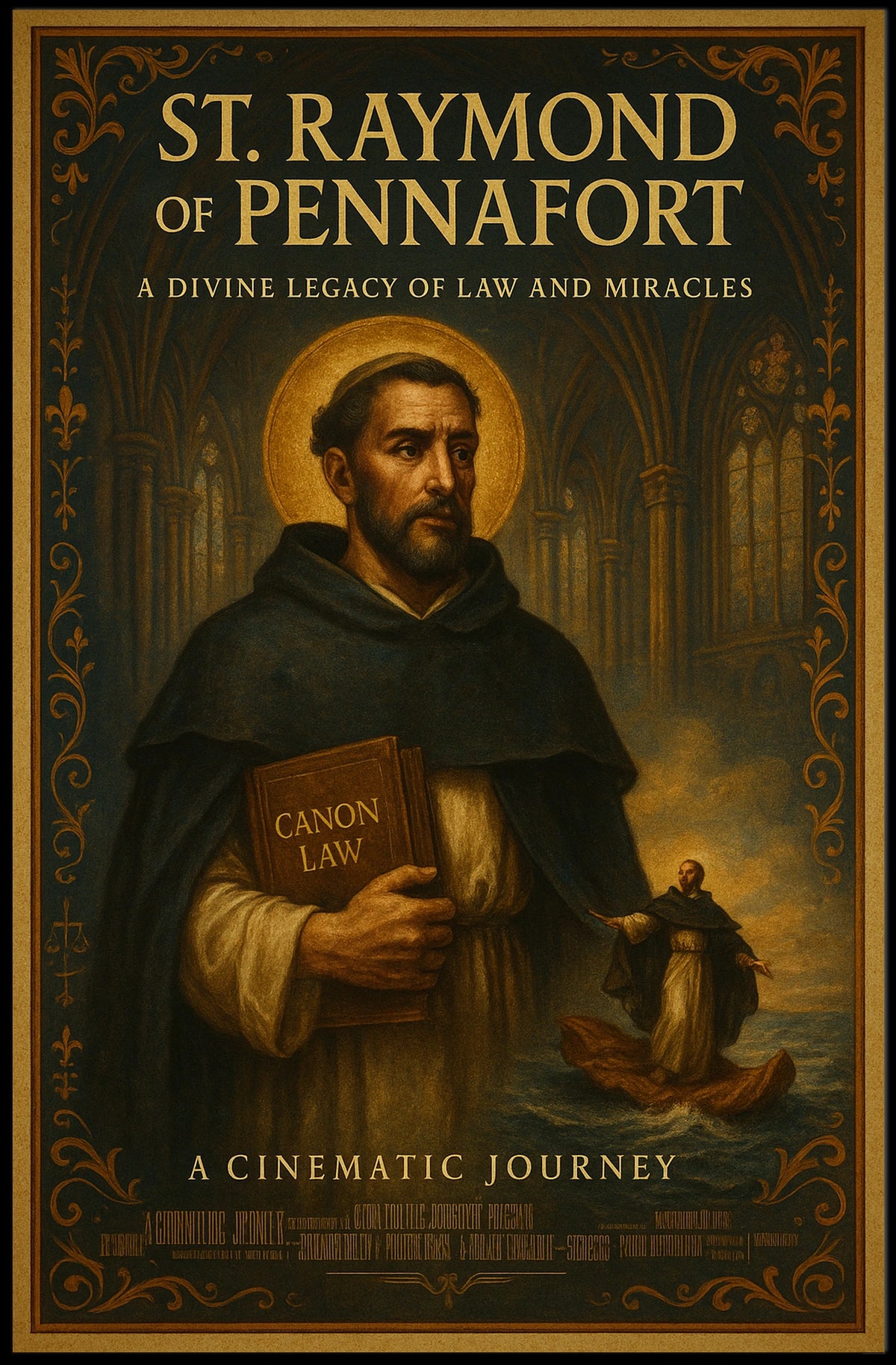 St. Raymond of Pennafort A Divine Legacy Poster
