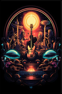 Cosmic Jam Session Poster