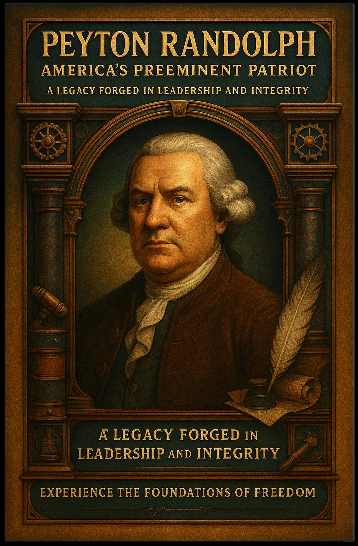 Peyton Randolph Americas Preeminent Patriot Poster