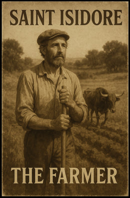 Saint Isidore The Farmer Poster