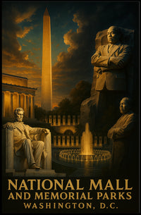 National Mall And Memorial Parks Poster