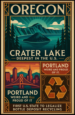 Oregon Culture and Pride Poster