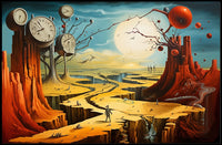 Surreal Dreamscape in a Fantasy or Mythology Poster