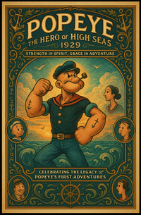 Popeye 1929 Art Poster POP-67