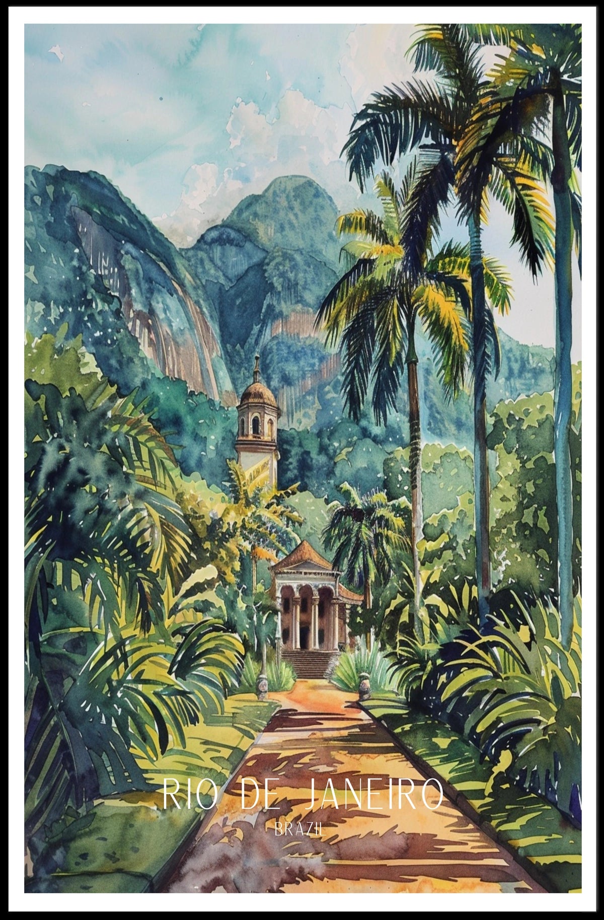 Rio de Janeiro Brazil Poster
