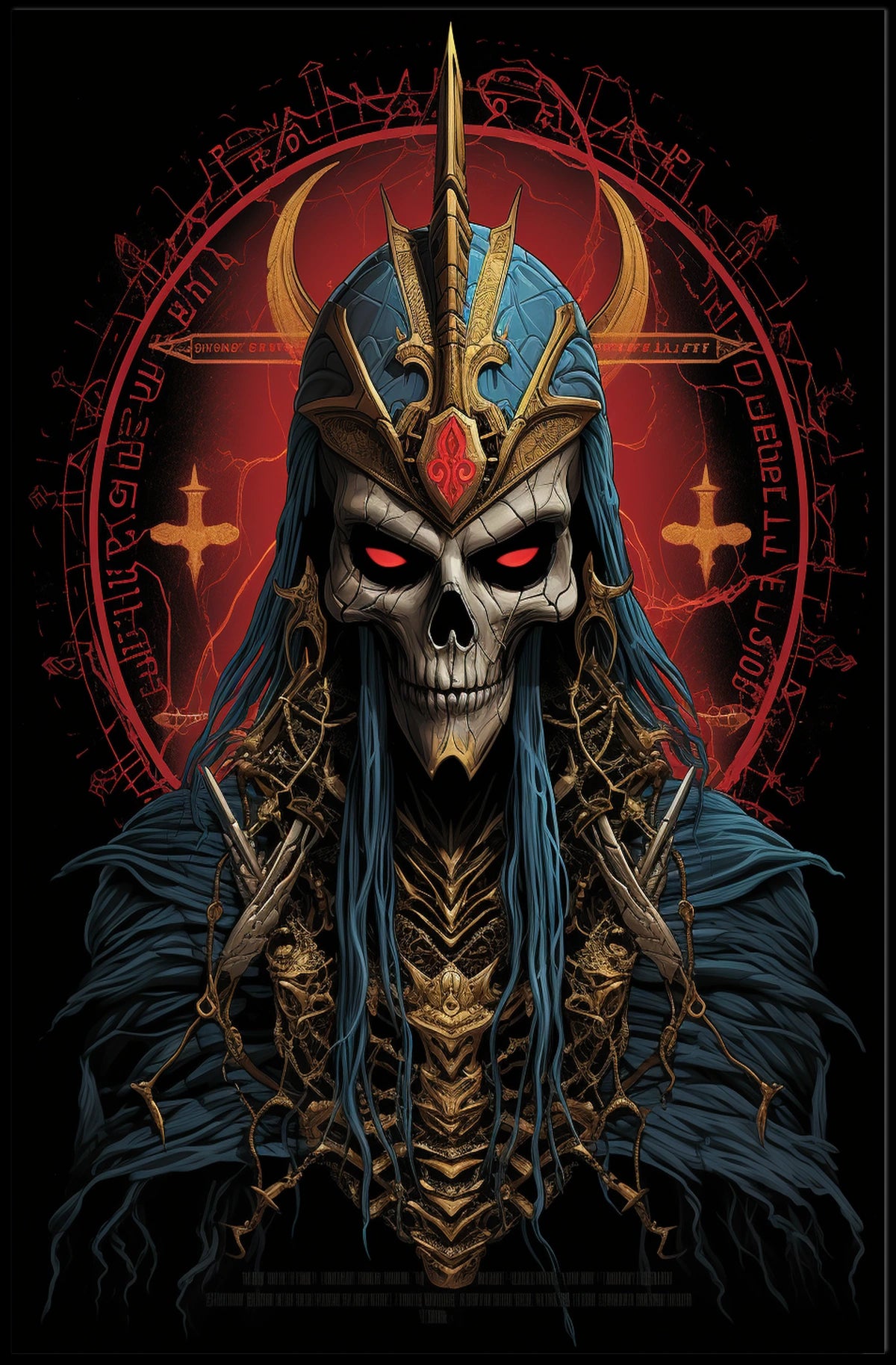 The Enigmatic Lich King Poster