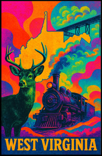 West Virginia Wonders Poster
