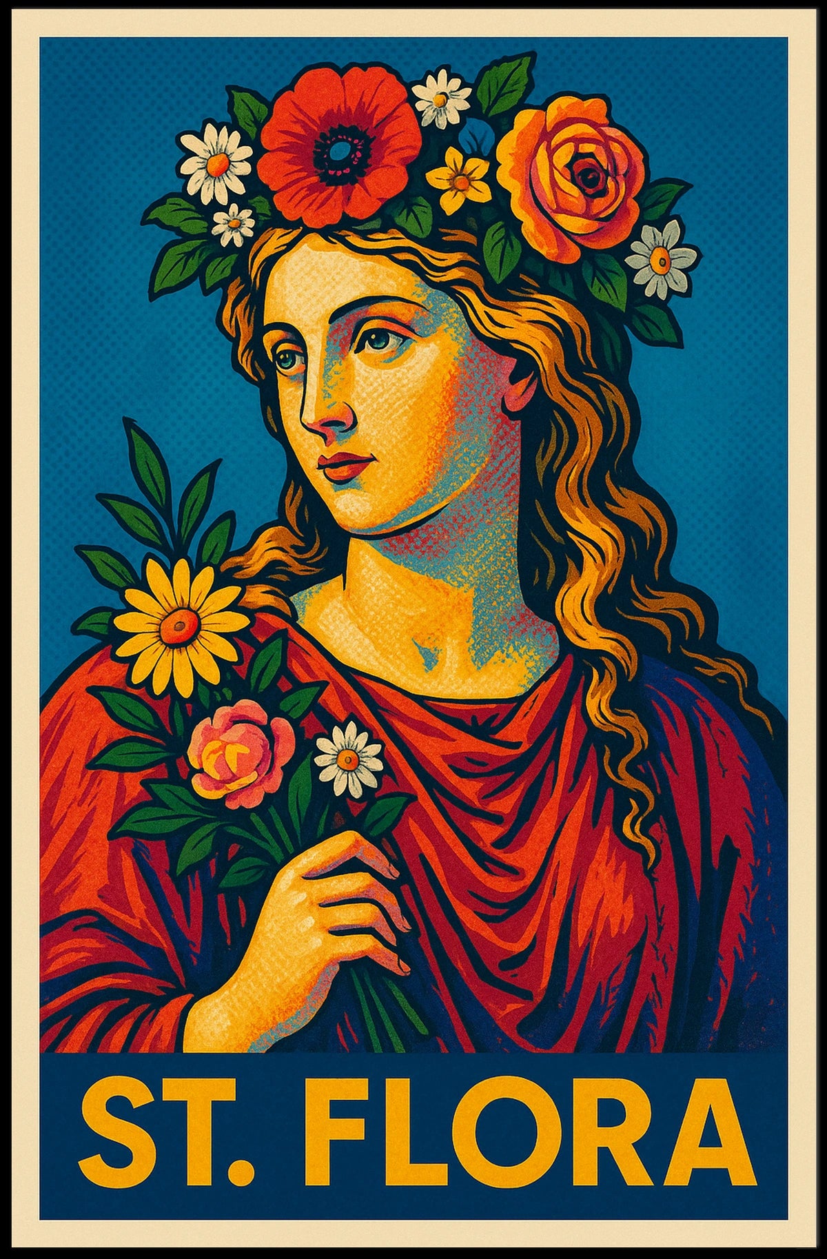 St. Flora Poster