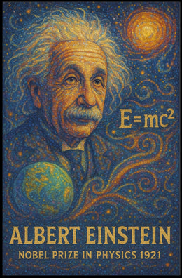 Albert Einstein Nobel Laureate Poster