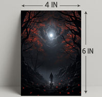 Moonlit Pathway Poster