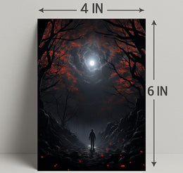 Moonlit Pathway Poster