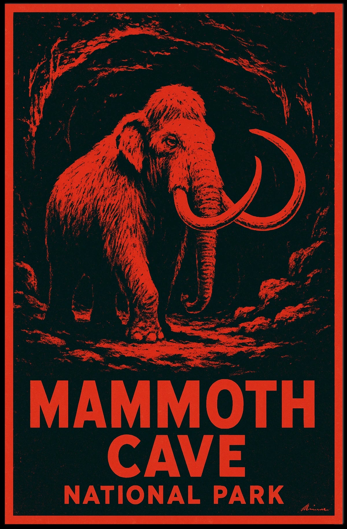 Mammoth Cave National Park Poster