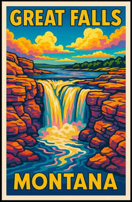 Great Falls, Montana Poster