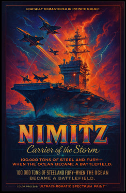 Nimitz Carrier of the Storm Poster