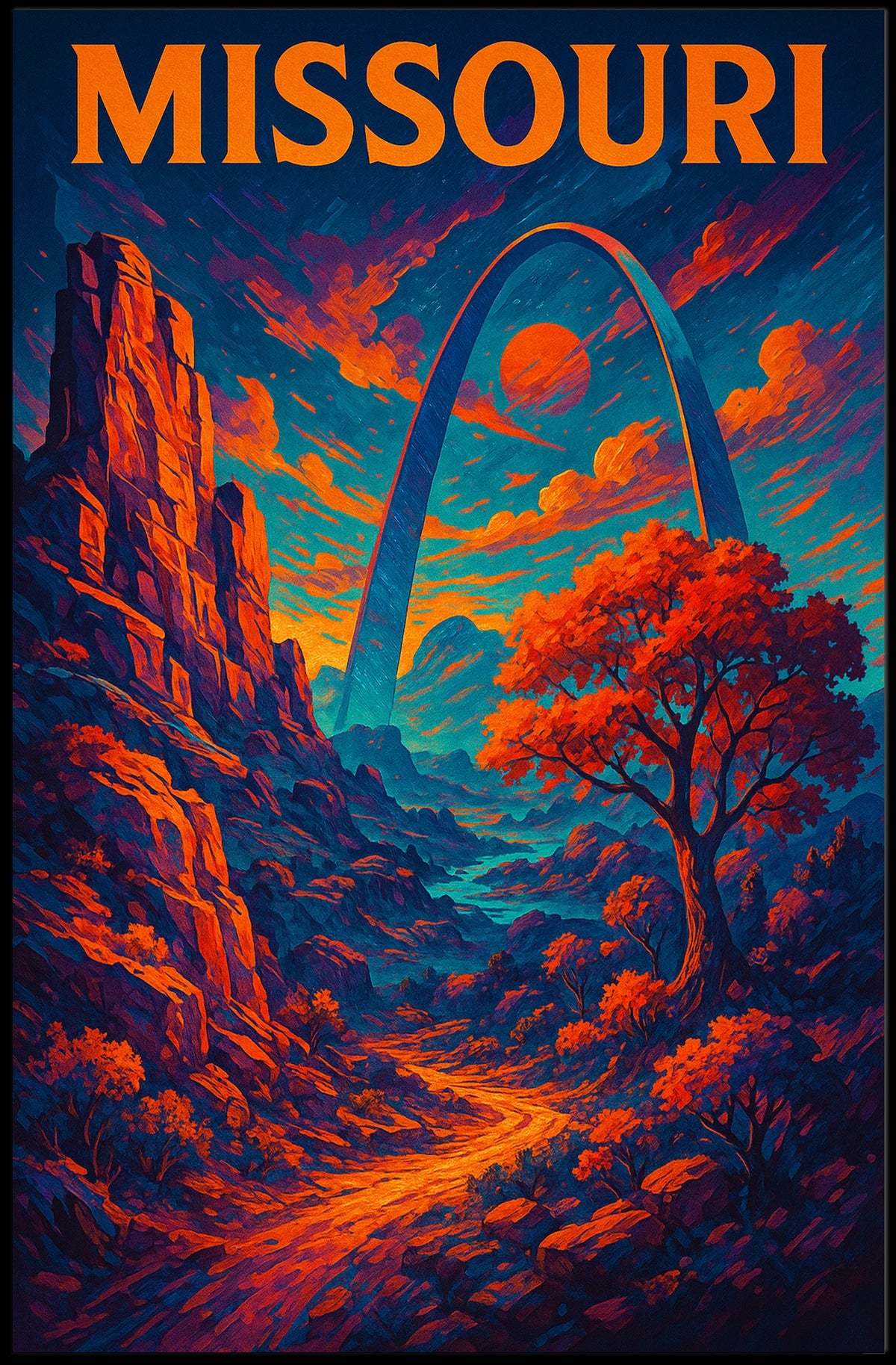 Missouri Landscape Poster