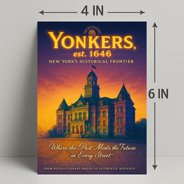 Yonkers New Yorks Historical Frontier Poster PosterGoat
