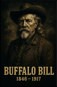 Buffalo Bill Cowboy Classic Historical and Heritage Poster