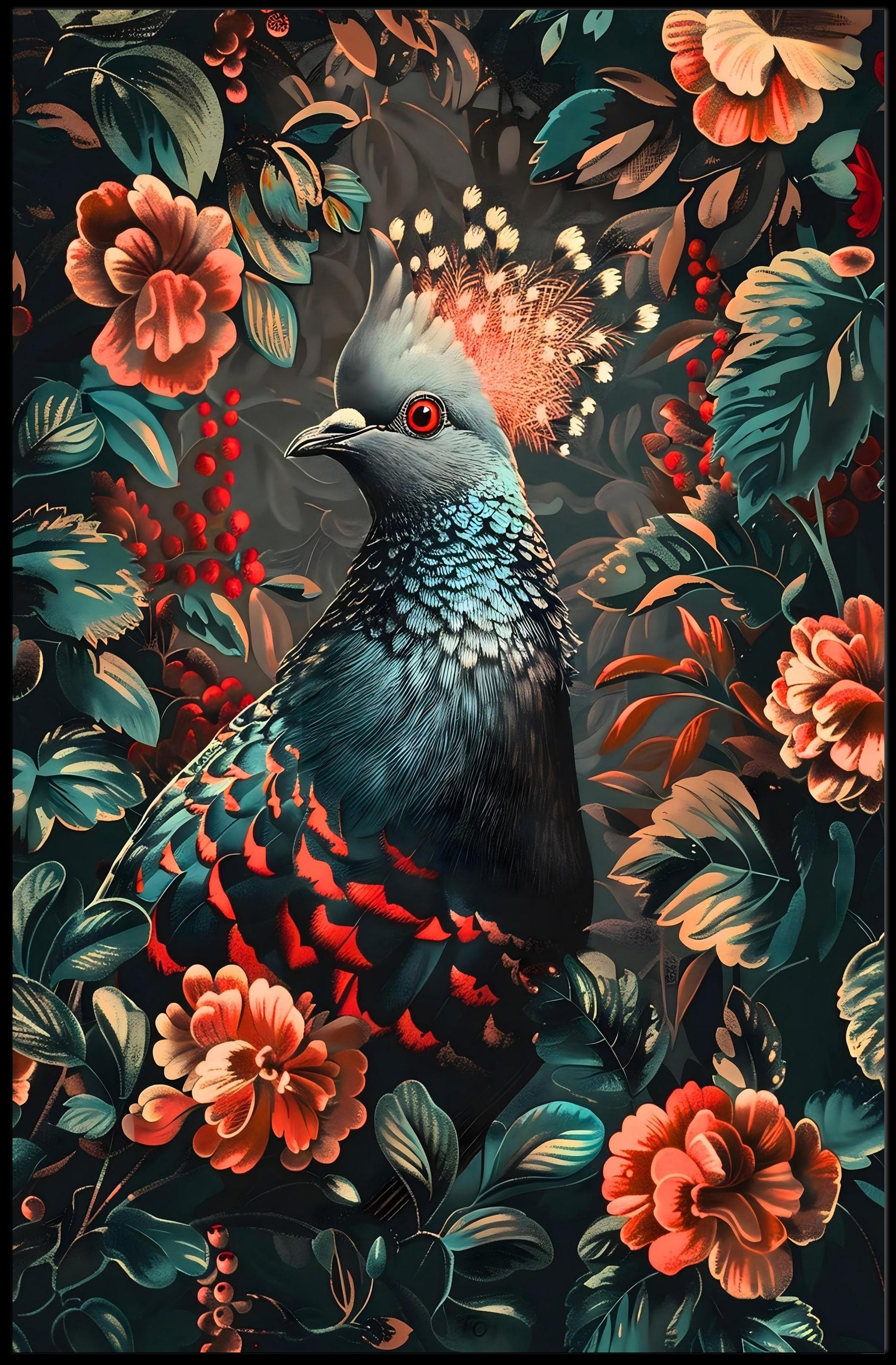 Majestic Avian Elegance Wall Art Print