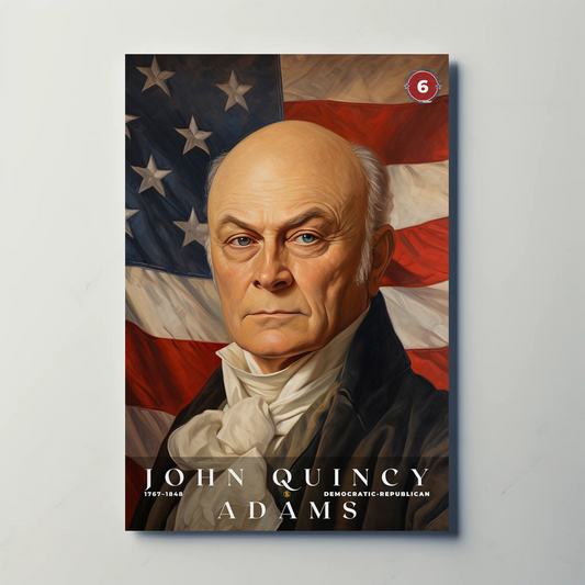 John Quincy. Adams 6th President Of The United States Portrait