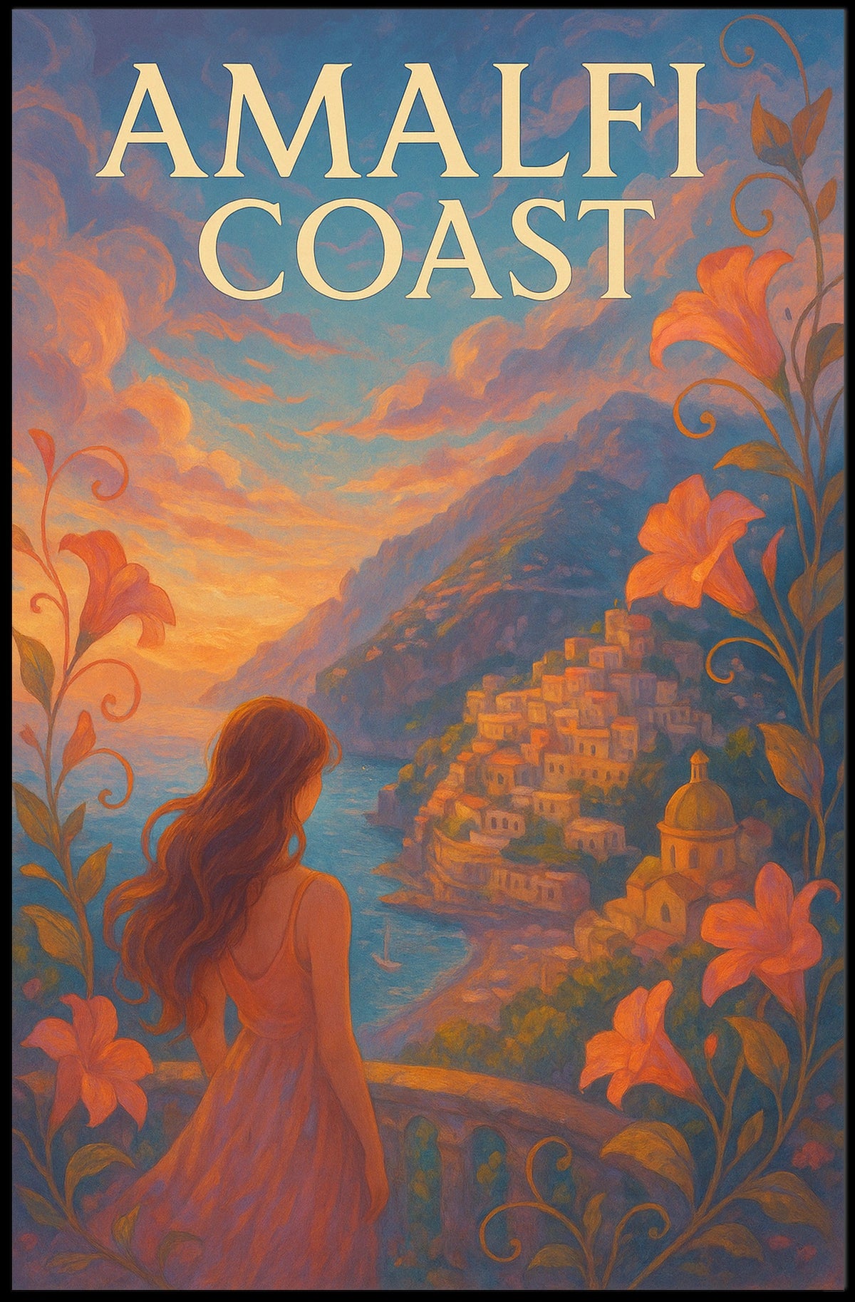 Amalfi Coast Poster