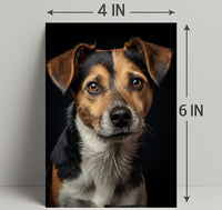 Portrait Of A Loyal Companion Poster PosterGoat