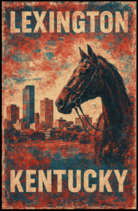 Lexington Kentucky Wanderlust Cityscape Photography Poster