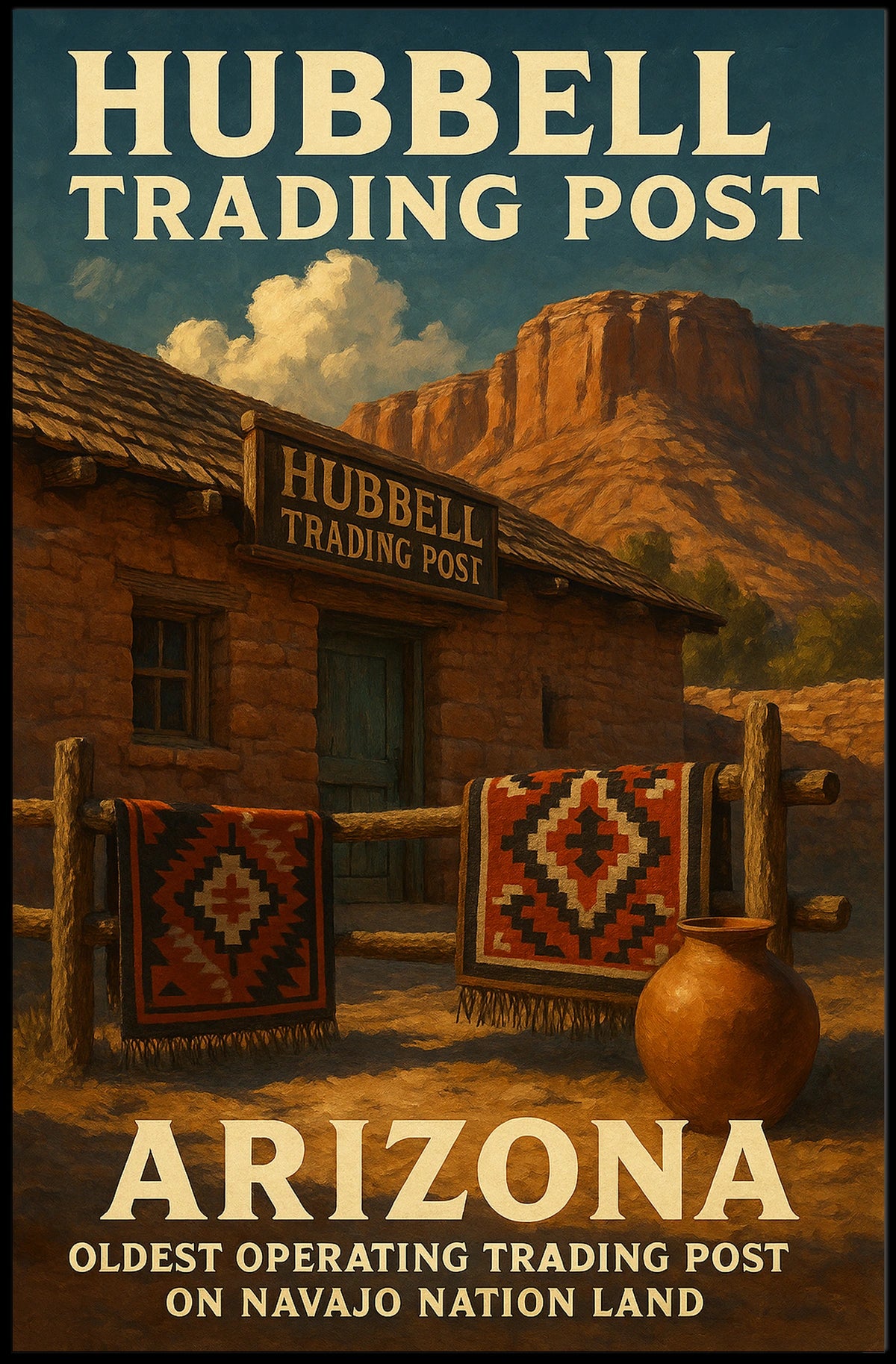 Hubbell Trading Post Poster
