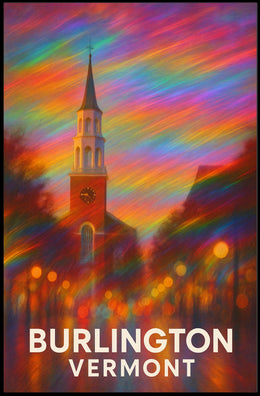 Burlington Vermont Wanderlust Photography Poster