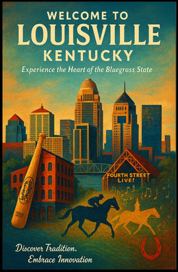 Welcome to Louisville, Kentucky Poster