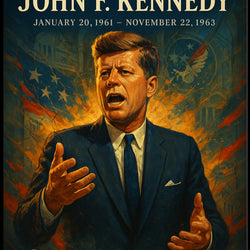 John F. Kennedy 35th President Poster