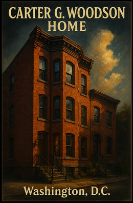 Carter G. Woodson Home Poster