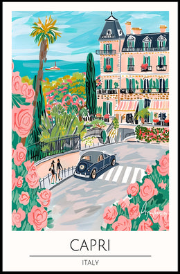 Vibrant Capri Poster PosterGoat