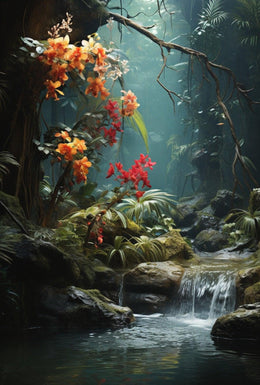 Rainforest Serenity National Park Poster