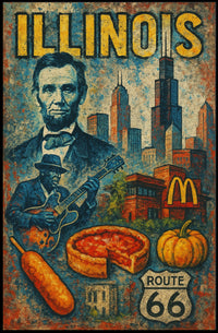 Illinois Tribute Poster