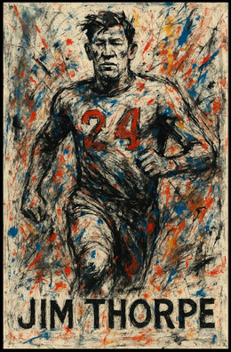 Jim Thorpe Athletic Legend Poster