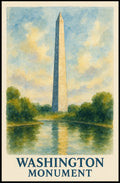 Washington Monument Poster