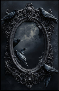 Reflections Of Ravens Poster