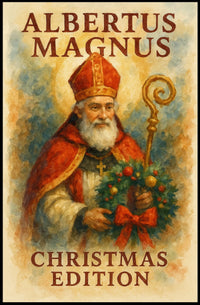 Albertus Magnus Christmas Historical Cultural Poster