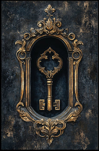 The Ornate Key Poster