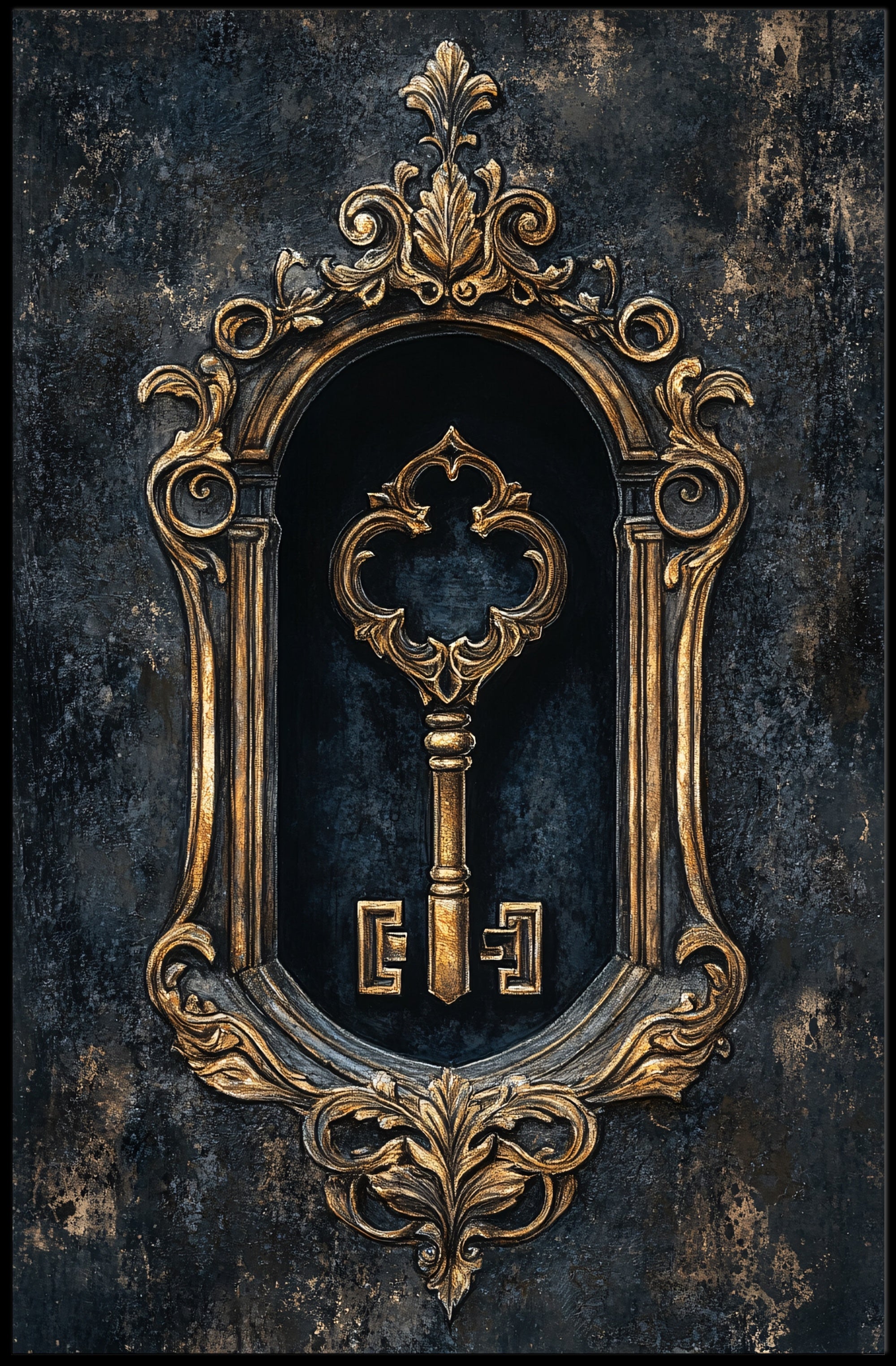The Ornate Key Poster